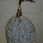 Glas & Stein - Glasobjekt "Rast unter einem Baum" von Josef Haimerl Glasobjekt Josef Haimerl