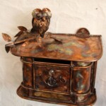 Morgens grüßt der Kauz Kupferobjekt_Josef_Haimerl_3