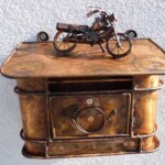 Hier wohnt ein Motorradfahrer